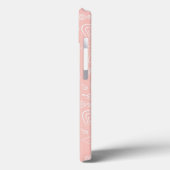 Decoratief bloempatroon Case-Mate iPhone case (Achterkant / Links)