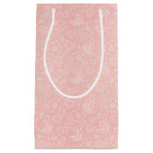 Decoratief bloempatroon klein cadeauzakje (Voorkant)