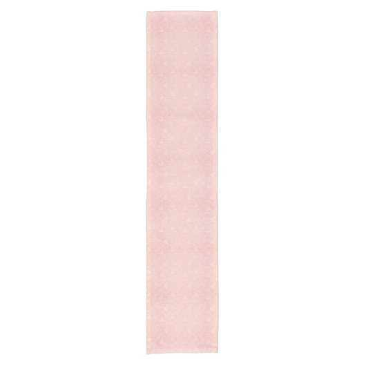 Decoratief bloempatroon korte tafelloper (Voorkant)