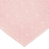 Decoratief bloempatroon korte tafelloper (Hoek)