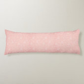 Decoratief bloempatroon lichaamskussen (Voorkant)