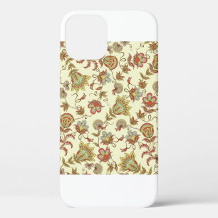 Decoratief bloempatroon met delicate planten Case-Mate iPhone case