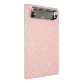 Decoratief bloempatroon mini klembord (Schuin)