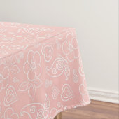 Decoratief bloempatroon tafelkleed (Voorbeeld)