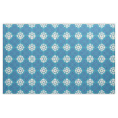 Decoratief Boho Chic Blue en White Geometric Stof (Yard (91,4 cm))