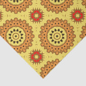 Decoratief Boho Chic Mosaic Geometric Pattern Tissuepapier (Detail)