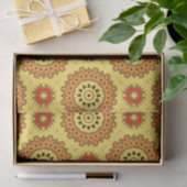Decoratief Boho Chic Mosaic Geometric Pattern Tissuepapier (Geschenk)