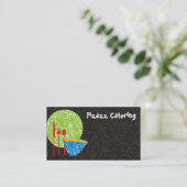 Decoratief bord bowl utils chef catering bu.. visitekaartje (Staand voorkant)