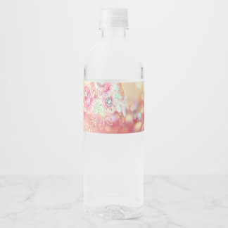 Decoratief borduurwerk Ornament Waterfles Etiket