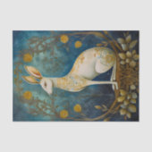 Decoratief Boskonijn Tissuepapier (Voorkant)