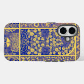 decoratief botanisch art nouveau-patroon Case-Mate iPhone case (Achterkant (horizontaal))