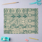 Decoratief botanisch art nouveau patroon tissuepapier (Craft)