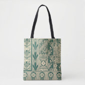 Decoratief botanisch art nouveau patroon tote bag (Voorkant)