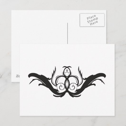 Decoratief Briefkaart (Voorkant / Achterkant)