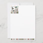 decoratief briefpapier kaart (Voorkant)