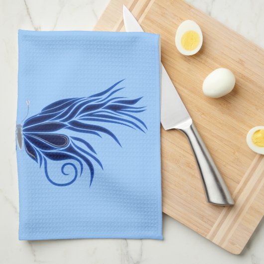 Decoratief Butterfly Kitchen Towel Theedoek (Quarter Fold)