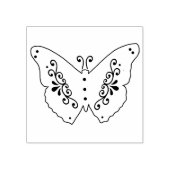 Decoratief Butterfly Rubber Stempel (Afrduk)