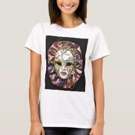 Decoratief Carnavalsmasker T-shirt
