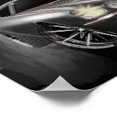 decoratief Chevrolet Camaro Art Poster (Hoek)