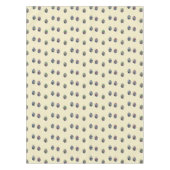 Decoratief chevron Paaseieren op bruin Tafelkleed (Voorkant)