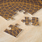 Decoratief, chic, abstract mandala stijlpatroon legpuzzel (Zijkant)