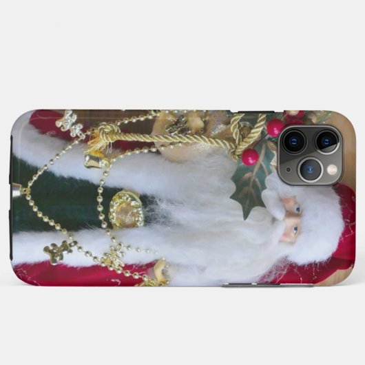 DECORATIEF CHRISTMAS SANTA Case-Mate iPhone CASE (Achterkant (horizontaal))