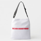DECORATIEF CHRISTMAS SANTA CROSSBODY TAS (Achterkant)