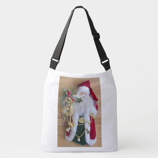 DECORATIEF CHRISTMAS SANTA CROSSBODY TAS (Voorkant)