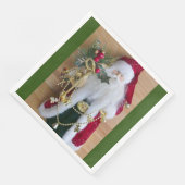 DECORATIEF CHRISTMAS SANTA SERVET (Hoek)