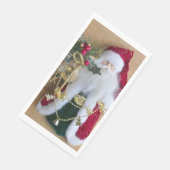 DECORATIEF CHRISTMAS SANTA SERVET (Hoek)