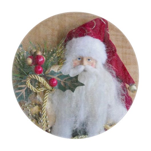 DECORATIEF CHRISTMAS SANTA SNIJPLANK (Voorkant)