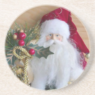 DECORATIEF CHRISTMAS SANTA ZANDSTEEN ONDERZETTER