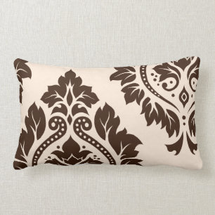Decoratief Damask Art I (2Way) Cream & Brown Kussen