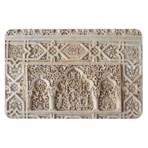 Decoratief detail uit Alhambra Magneet