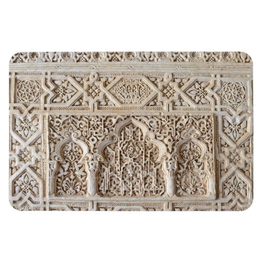 Decoratief detail uit Alhambra Magneet (Horizontaal)