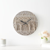 Decoratief detail van Alhambra Wall Clock Grote Klok (Huis)