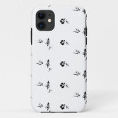Decoratief, donkergrijs, houtskool Case-Mate iPhone case (Achterkant)