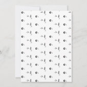 Decoratief, donkergrijs, houtskool kaart (Achterkant)