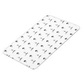 Decoratief, donkergrijs, houtskool magneet (Linkerzijde)