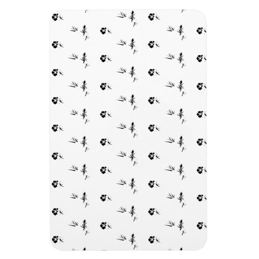 Decoratief, donkergrijs, houtskool magneet (Verticaal)