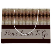 Decoratief Elegant Pattered Groot Cadeauzakje (Voorkant)