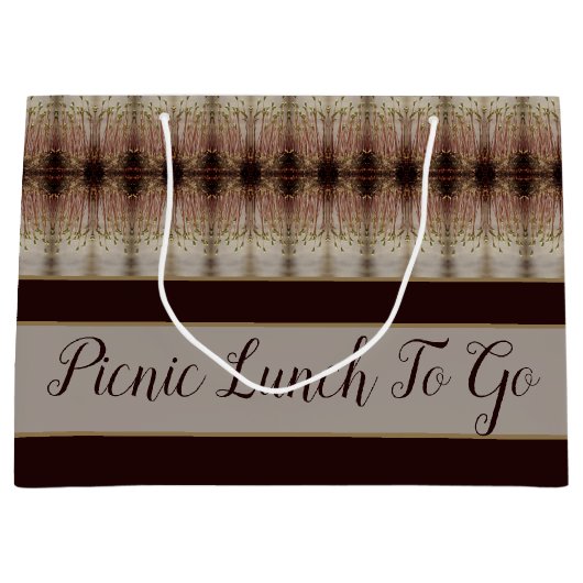 Decoratief Elegant Pattered Groot Cadeauzakje (Voorkant)