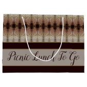 Decoratief Elegant Pattered Groot Cadeauzakje (Achterkant)