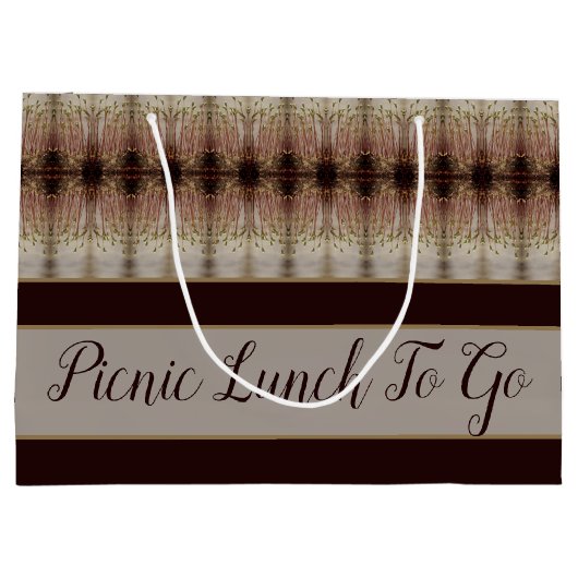 Decoratief Elegant Pattered Groot Cadeauzakje (Achterkant)