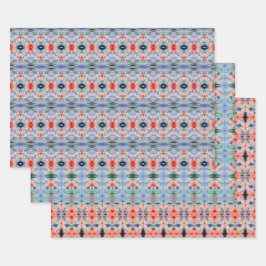 Decoratief en Fancy vel papier met patroon