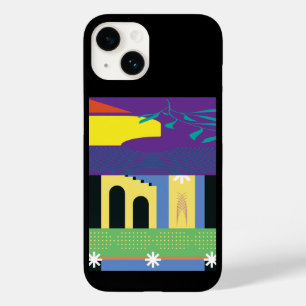 Decoratief en gedurfd maximalistisch design voor k Case-Mate iPhone 14 hoesje