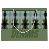 Decoratief en stijlvol groot cadeauzakje (Voorkant)