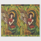 Decoratief engel design-omslagpapier cadeaupapier (Vlak)