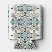 Decoratief etnisch patroon: Amerikaans indiaan. Blikjeskoeler (Achterkant)