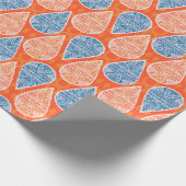 Decoratief, etnisch patroon cadeaupapier (Hoek)